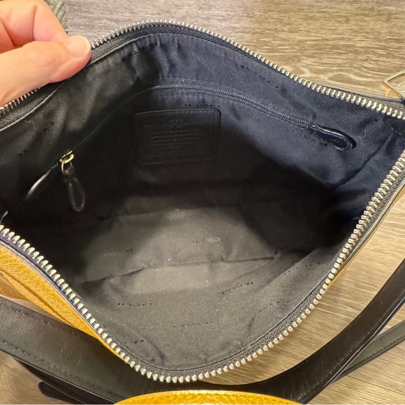 Coach Leather Iridescent Pearlescent Hologram Chelsea Crossbody Purse - Picture 13 of 16